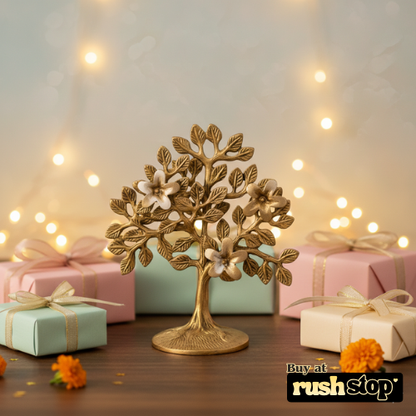 The Destiny of Arts Pure Brass Kalpavriksha Tree
