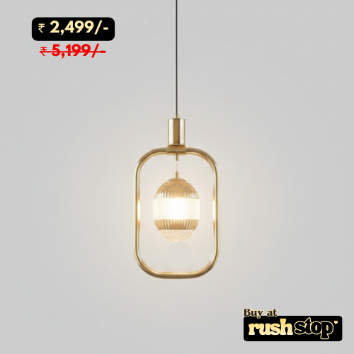 Luxury Gold Pendant Light