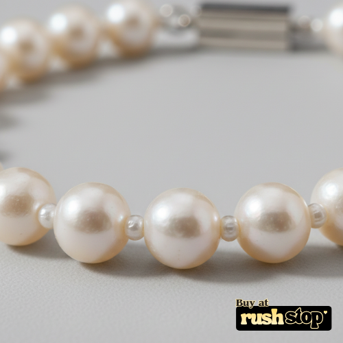 Timeless natural freshwater pearl hand harness chain bracelet
