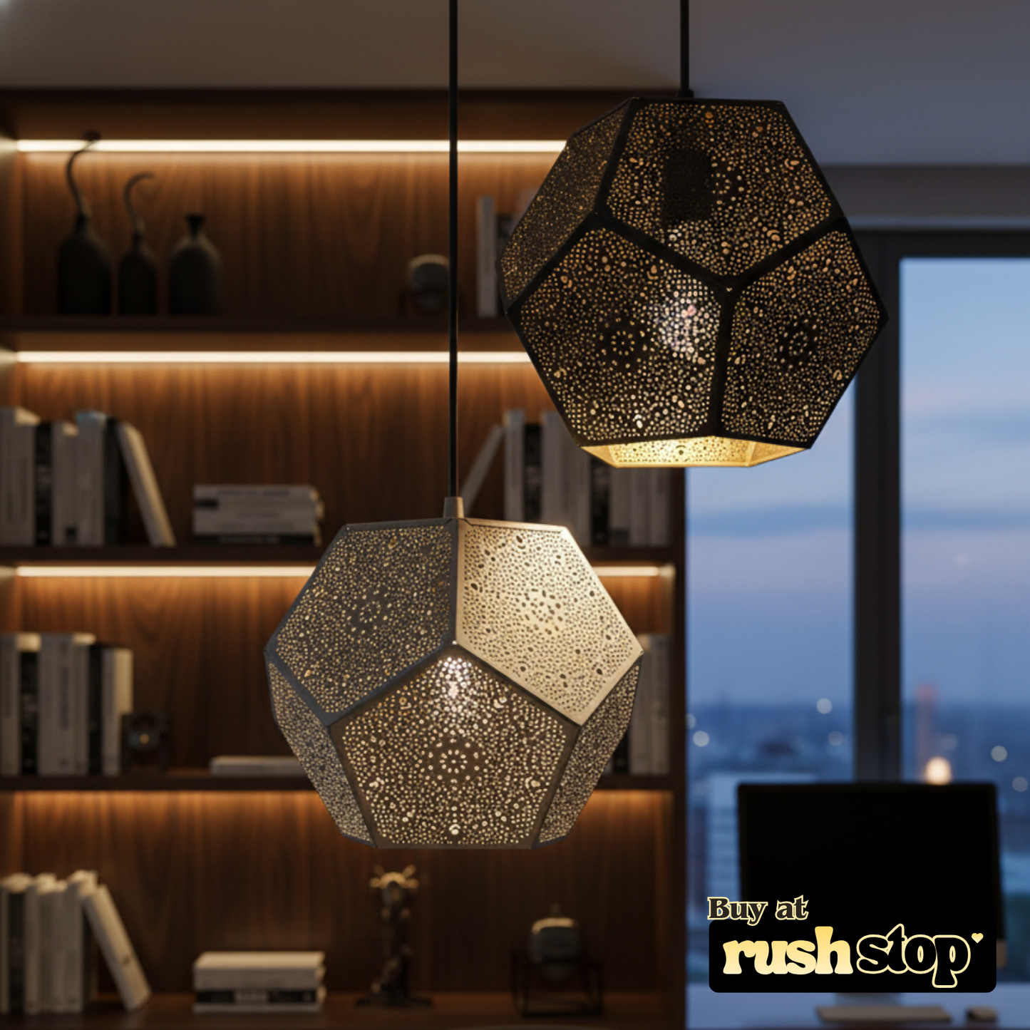 Luxury Moroccan pendant light product image by Rush Stop.