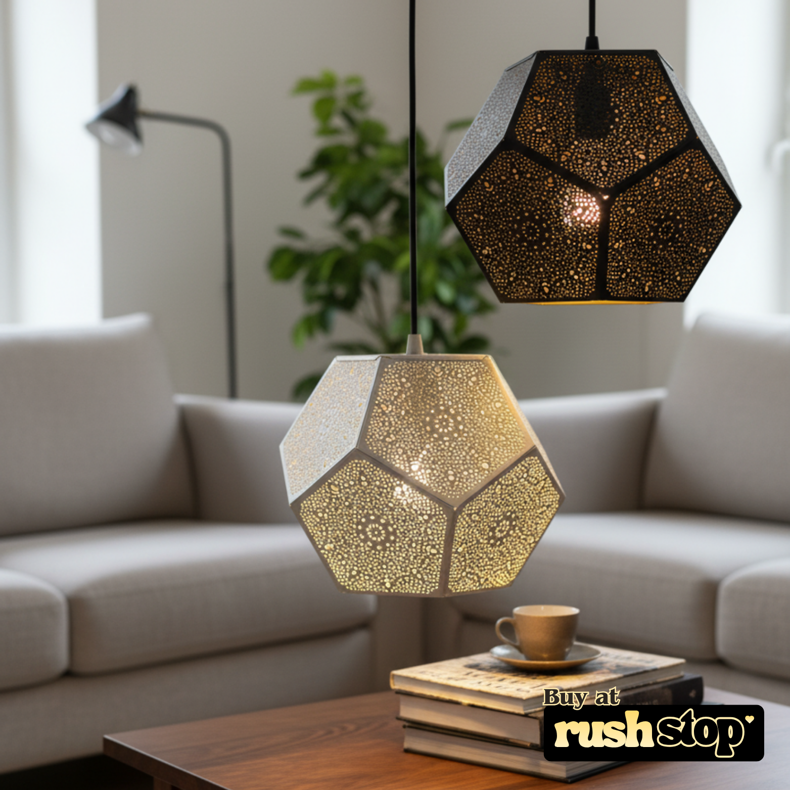Luxury Moroccan pendant light product image by Rush Stop.