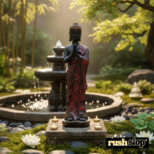 By-Peaceful-Galaxy-Alpana-Polyresin-Standing-Buddha-Statue