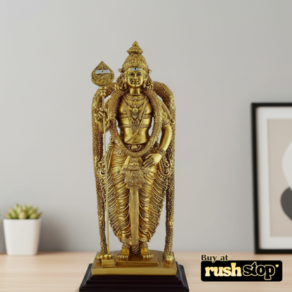 Sacred Lord Muruga Subramaniyaswamy Antique Statue