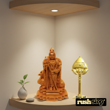 Sacred Lord Murugan Subramaniyaswamy Antique Statue
