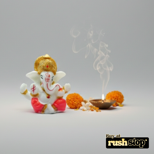 Sacred Meditating Lord Ganesha Idol