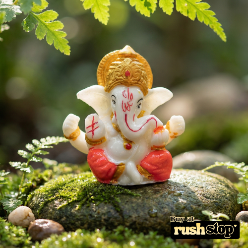 Sacred Meditating Lord Ganesha Idol