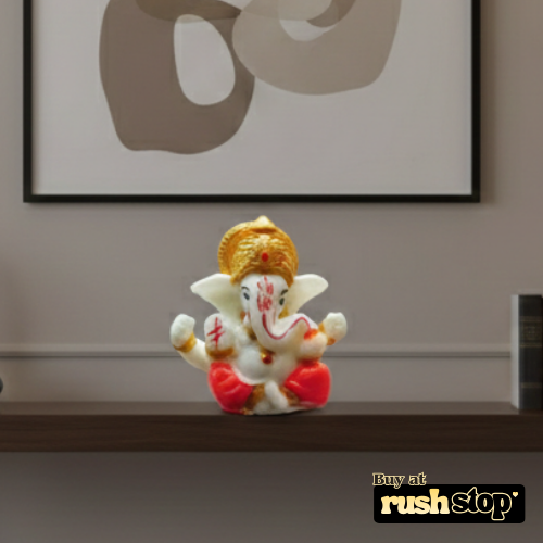 Sacred Meditating Lord Ganesha Idol