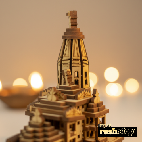 Sacred Ram Janmabhoomi Mandir 3D Miniature