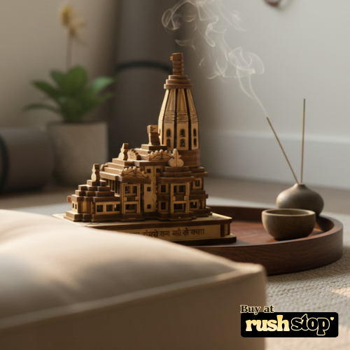 Sacred Ram Janmabhoomi Mandir 3D Miniature