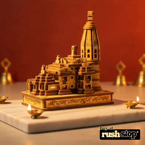 Sacred Ram Janmabhoomi Mandir 3D Miniature