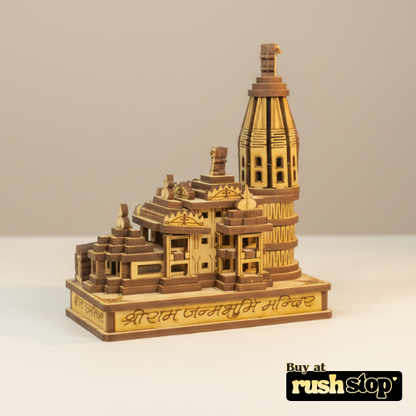 Sacred Ram Janmabhoomi Mandir 3D Miniature