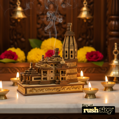 Sacred Ram Janmabhoomi Mandir 3D Miniature