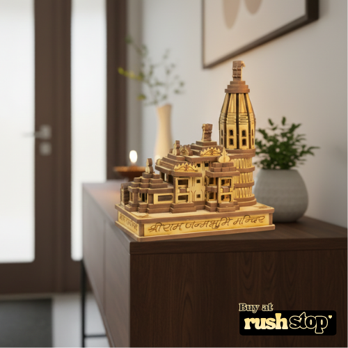 Sacred Ram Janmabhoomi Mandir 3D Miniature