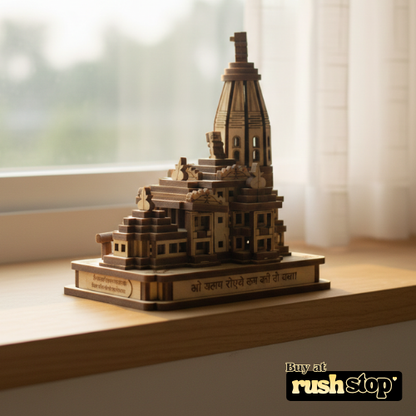 Sacred Ram Janmabhoomi Mandir 3D Miniature